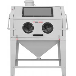 Кабинна пясъкоструйка 450 л – с отвор отгоре KDP450TOP + аспирационна система DC15