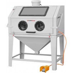 Кабинна пясъкоструйка 450 л – с отвор отгоре KDP450TOP + аспирационна система DC15