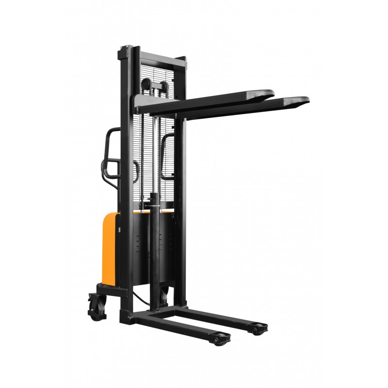 Półelektryczny masztowy wózek paletowy B1016 (udźwig 1000 kg, unoszenie 1600 mm)