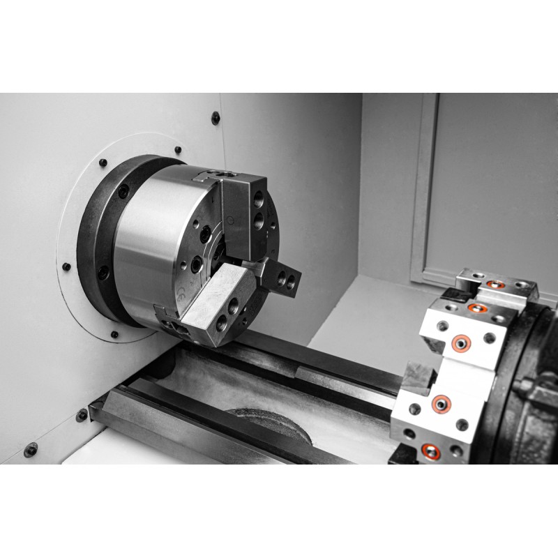 CNC струг 360x750 с хидравличен патрон, Siemens Sinumerik