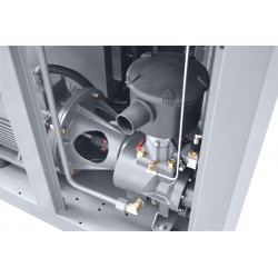 Винтов компресор с инвертор THEOR 50 – 37 kW – 7000 л/мин. + Рефрижерационен осушител N50S + Вертикален напорни резервоар 500 л