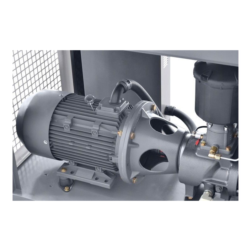 Винтов компресор THEOR 20 – 15 kW – 2000 л/мин. + Рефрижераторен осушител N20S + Вертикален резервоар за сгъстен въздух 500 л