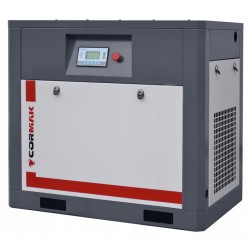 Винтов компресор THEOR 20 – 15 kW – 2000 л/мин. + Рефрижераторен осушител N20S + Вертикален резервоар за сгъстен въздух 500 л