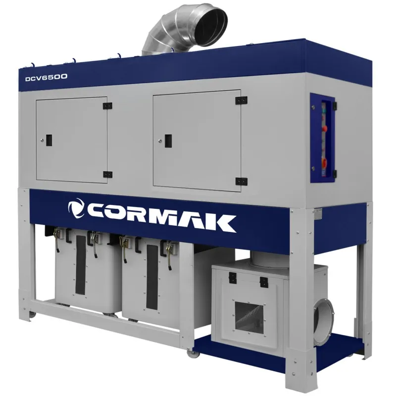 Промишлен аспиратор за прах и дървени стружки CORMAK DCV6500TC VIBER