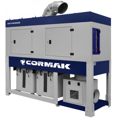 Промишлен аспиратор за прах и дървени стружки CORMAK DCV6500TC VIBER
