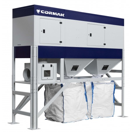 Индустриален аспиратор за дървесен прах и стружки CORMAK SCV11300TC VIBER BIG-BAG