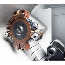 CNC струг CK7150LT12x1000 с задвижвани инструменти SIEMENS SINUMERIK
