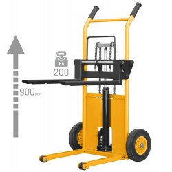 Wózek transportowy WLTB (udźwig 200 kg, podnoszenie 900 mm)