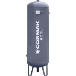 Sprężarka śrubowa LUFT 700 - 5,5kW - 650 L/min. + Osuszacz ziębniczy IZBERG N10S + Butla pionowa na sprężone powietrze 200 L
