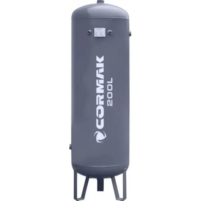 Sprężarka śrubowa LUFT 700 - 5,5kW - 650 L/min. + Osuszacz ziębniczy IZBERG N10S + Butla pionowa na sprężone powietrze 200 L
