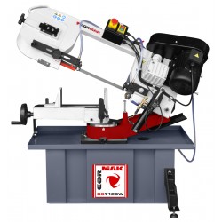 Лентова резачка за метал CORMAK BS 712 SW 230V + 2 триона M42 + 5 л Emulgol + ZW580