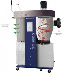 Циклонна аспирационна система DC1500 230 V