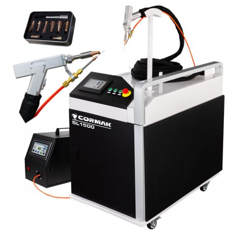 Лазерна заваръчна машина 1500 W CORMAK SL1500 3 в 1