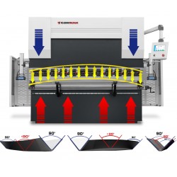Хидравлична абкант-преса CORMAK CNC SERVO EURO PB 80x2000