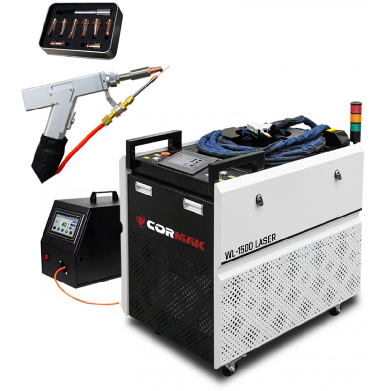 Лазерна заваръчна машина 1500 W CORMAK WL1500 3 в 1 – Промоционална оферта