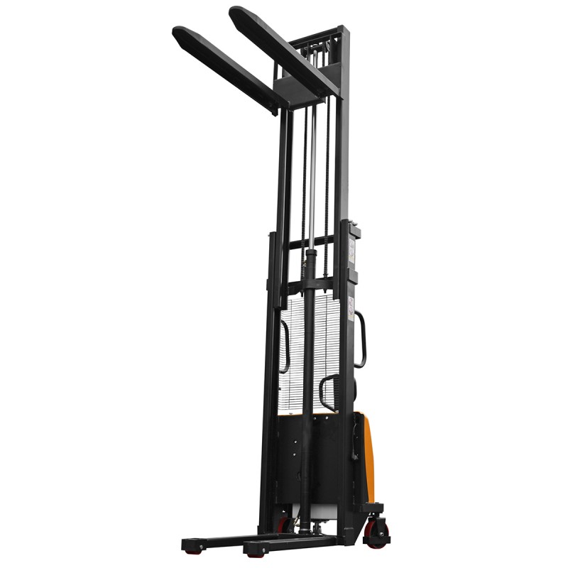 Półelektryczny masztowy wózek paletowy B1030 (udźwig 1000 kg, unoszenie 3000 mm)