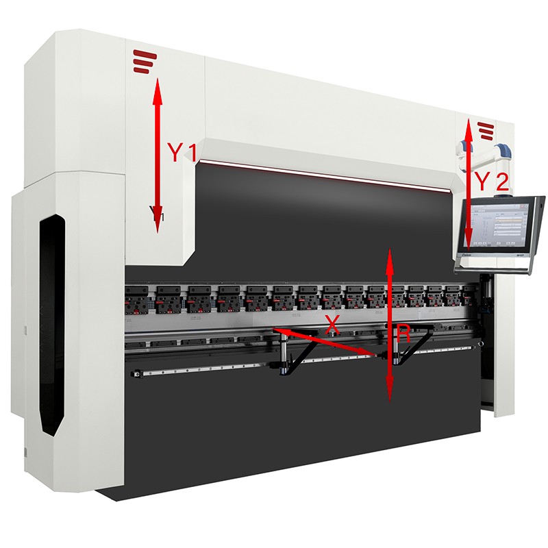 Хидравлична преса за огъване CORMAK CNC ULTIMATE 4+1 63×3200 DA-53TX