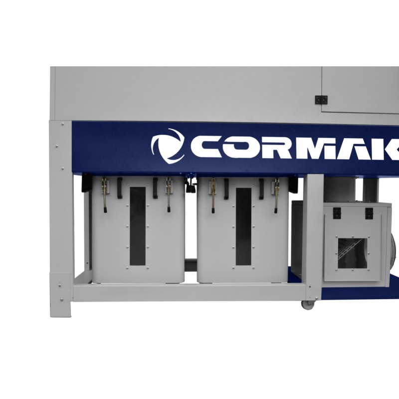 Промишлена аспирационна система за прах и дървени стружки CORMAK DCV8900TC SUPER SAFE VIBER
