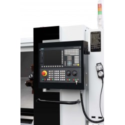 Струг с ЦПУ CK7160X1000, хидравличен патрон, 12 инструмента, Siemens Sinumerik 808D