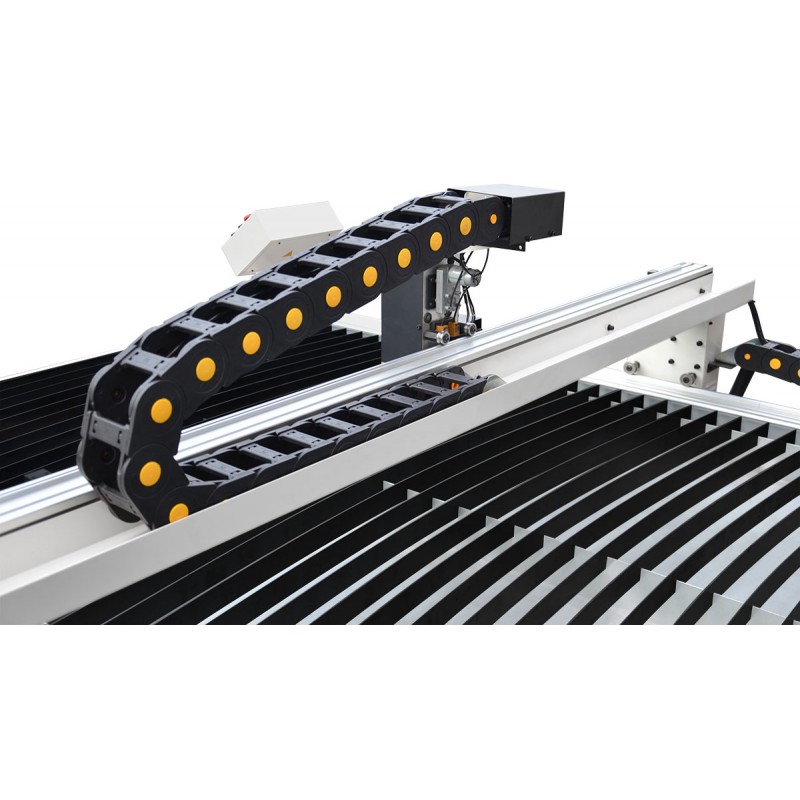 Wypalarka plazmowa PW-1530 WTK 1500x3000 ze stołem wodnym + kompresor Luft 1000 + źródło SPARTUS ProCUT 125CNC