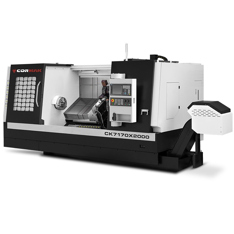 СТАНКОВА МАШИНА С ЦНК CK7160X4000, ХИДРАВЛИЧЕН ПАТРОН ЗА 12 ИНСТРУМЕНТА, SIEMENS SINUMERIK 808D