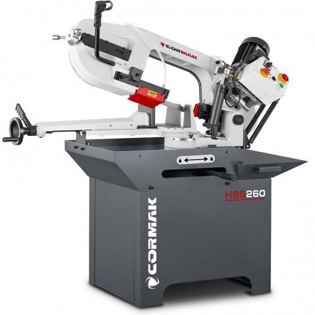 Лентова резачка за метал CORMAK HBS260 + 2 триона M42 + 5 л Emulgol + ZW580