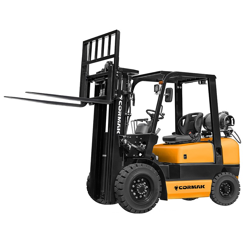 Вилкови мотокар с мачта на LPG DUPLEX WS25L30 (товароподемност 2500 кг, височина на повдигане 3000 мм)