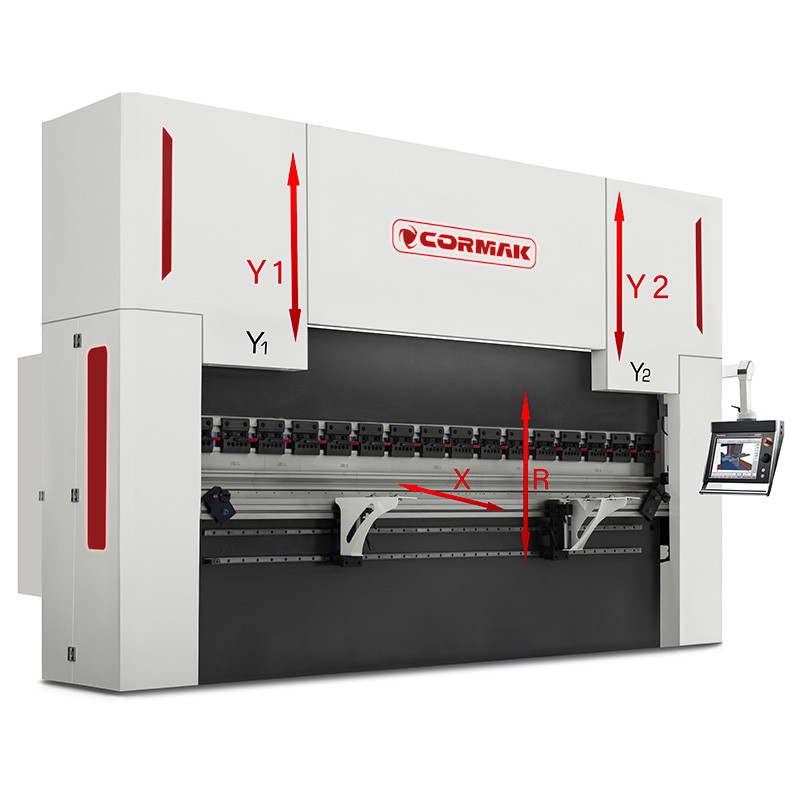 Хидравлична абкант-преса CORMAK CNC SERVO ELITE 200×3200 DA-53TX