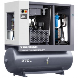 Винтов компресор с изсушител THEOR 10 COMPACT – 7,5 kW – 950 л/мин., резервоар 270 л