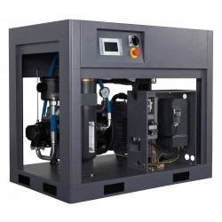 Sprężarka śrubowa z falownikiem THEOR 20 - 15kW - 2000 L/min. + Osuszacz ziębniczy N20S + Zbiornik ciśnieniowy pionowy 1000L