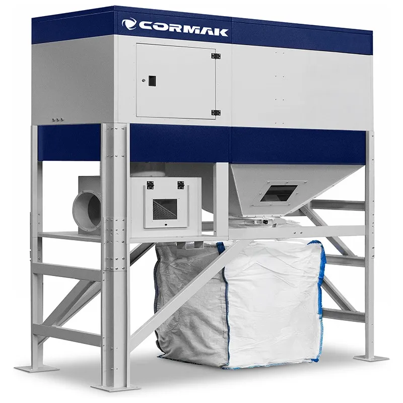 Промишлена аспирационна система за прах и дървени стружки CORMAK SCV8900TC VIBER BIG-BAG