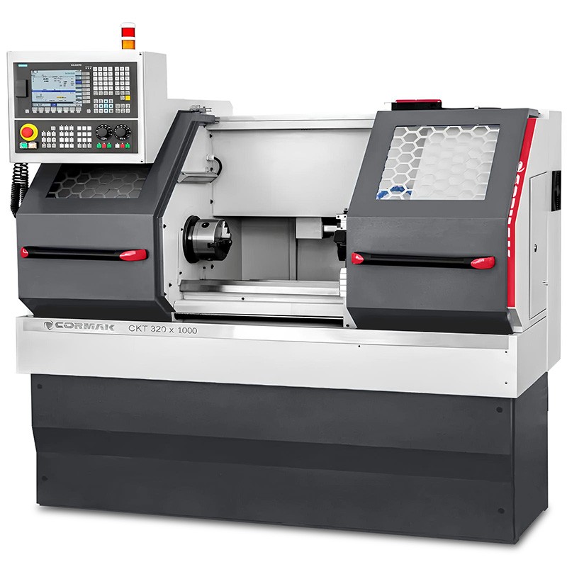СТАНКОВА МАШИНА С ЦНК CORMAK 320x1000 С РЪЧЕН ПАКЕТ SIEMENS SINUMERIK