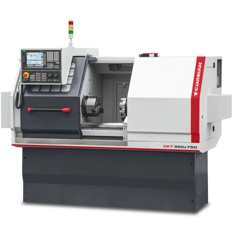 CNC струг 360x750 с ръчен патрон, Siemens Sinumerik