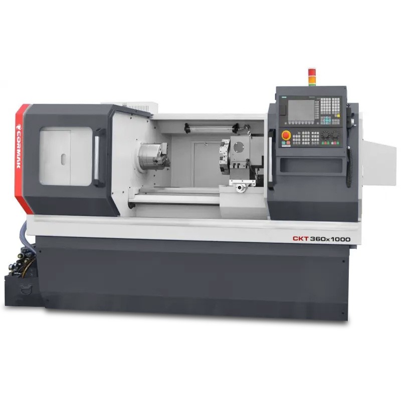 CNC струг 360x1000 с хидравличен патрон, Siemens Sinumerik