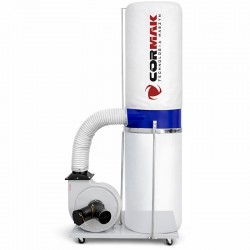Аспиратор за дървени стърготини, стружки и прах CORMAK FM300 230V