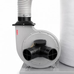 Система за отвод на дървени стърготини, стружки и прах CORMAK FM 300 400V + антистатичен маркуч 3 м