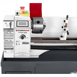Универсален конвенционален струг CORMAK TYTAN 220x750S VARIO 230V с основа