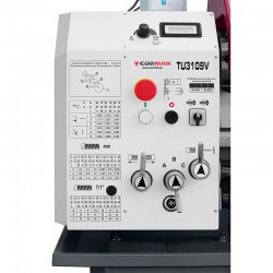 Универсален конвенционален струг CORMAK 310 x 900, 230 V, с основа + ножове + въртящ се шпиндел