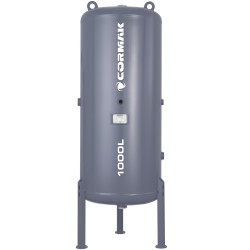 Винтов компресор LUFT 1000 – 7,5 kW – 950 л/мин. + Рефрижераторен осушител N10S + Вертикален резервоар за сгъстен въздух 1000 л