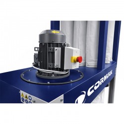 Индустриален прахоуловител за дървесен прах и стружки CORMAK DCV4500E | Производител CORMAK