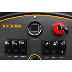 PROFESJONALNA ZAMIATARKA ELEKTRYCZNA SAMOJEZDNA 7500 M²/H