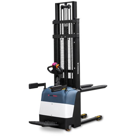 WÓZEK MASZTOWY ELEKTRYCZNY Q15E45RD 1500 KG 4,5M Z PLATFORMĄ