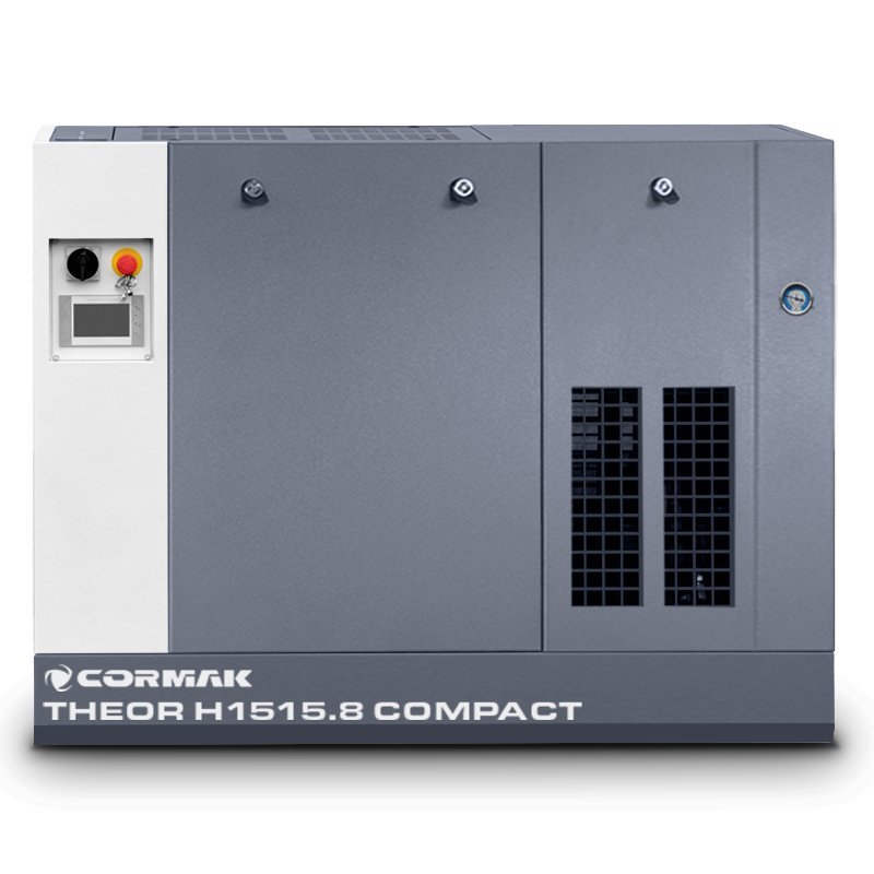 Високонапорна винтова компресорна система 15 kW – 15,8 bar COMPACT с изсушител за FIBER лазерни машини за рязане
