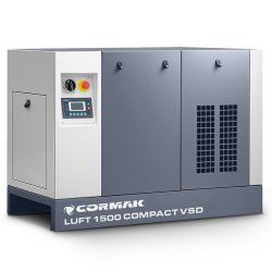 Винтов компресор с осушител и VSD инвертор – LUFT 1500 COMPACT 11 kW – 1580 л/мин