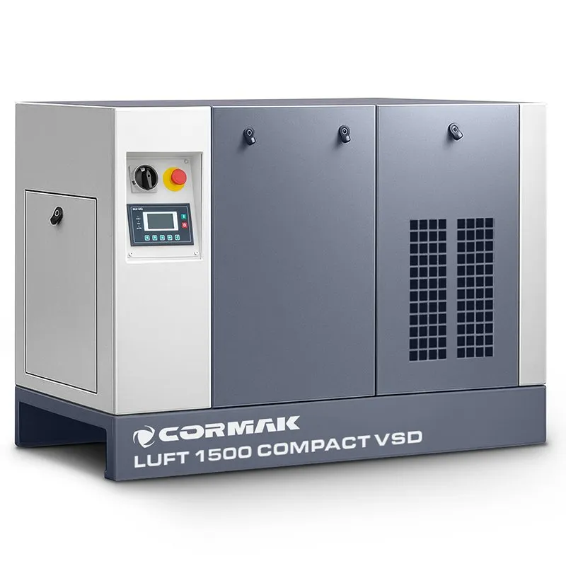 Винтов компресор с осушител и VSD инвертор – LUFT 1500 COMPACT 11 kW – 1580 л/мин