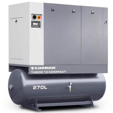Винтов компресор с изсушител THEOR 10 COMPACT – 7,5 kW – 950 л/мин., резервоар 270 л