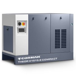 Kompresor wysokociśnieniowy sprężarka śrubowa 15kW 15,8bar COMPACT z osuszaczem i zbiornikiem 1000L do wycinarek laserowych