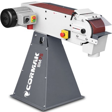 Лентова шлифовъчна машина за метал CORMAK SM75