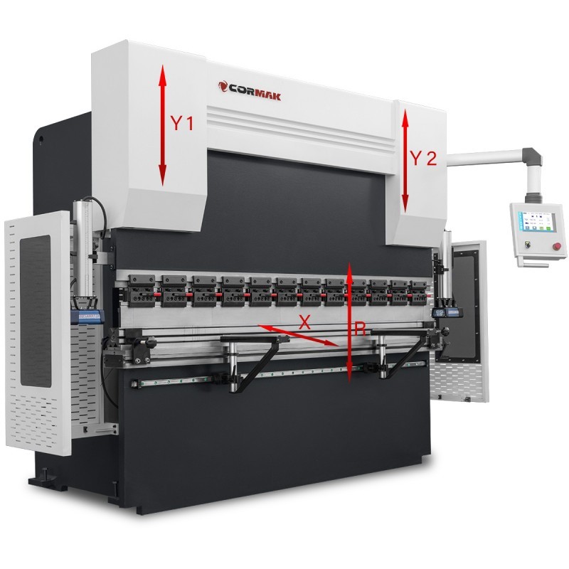 Осите на CNC-пресата за огъване – как функционират и за какво отговарят?